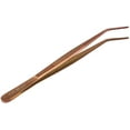 thumbnail image 2 of O'Creme Stainless Steel Precision Kitchen Culinary 8 Inch Tweezer Tongs 8" Curved, Rose Gold, 2 of 3