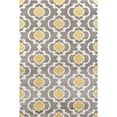 thumbnail image 4 of Porch & Den  Touro Trellis Area Rug Gray/Yellow 7'10" x 10'2" 8' x 10', 7' x 9' Indoor Living Room, Bedroom, Dining Room Ivory, Grey Rectangle, 4 of 5