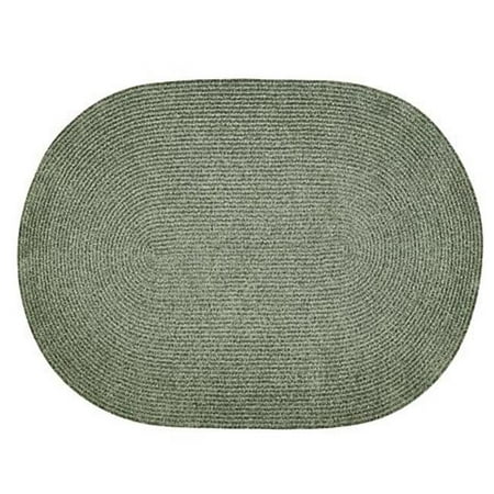 

Better Trends BRCR810DG 8 x 10 in. Chenille Reversible Rug - Diluth Green