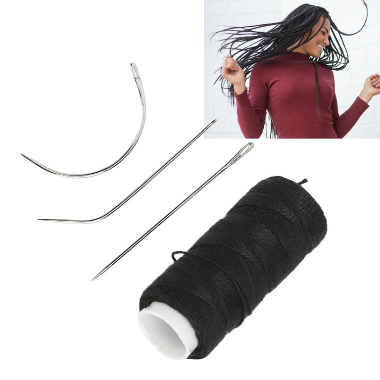 Fyydes Black Hair Weaving Thread Sewing Thread Making Hair Salon