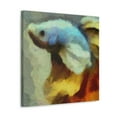 thumbnail image 2 of Betta in Abstract Form - Canvas, 2 of 10