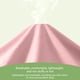 thumbnail image 5 of Juego de sábanas desechables para viajes de hotel, portátil, doble, funda de edredón gruesa, impermeable, paquete de 4 piezas para huéspedes que pernoctan en Aestivo | Rosa | AESTIVO, 5 of 6