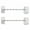2PCS, variant on 3-1pc Window Restrictor Child Safety Locks Self Adhesive Window Limit Stop Locks No Drilling Adjustable for Child Pets Safety
