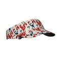 thumbnail image 2 of Bingfone Adjustable Empty Top Sun Visor For Women And Men-Roosters, 2 of 8