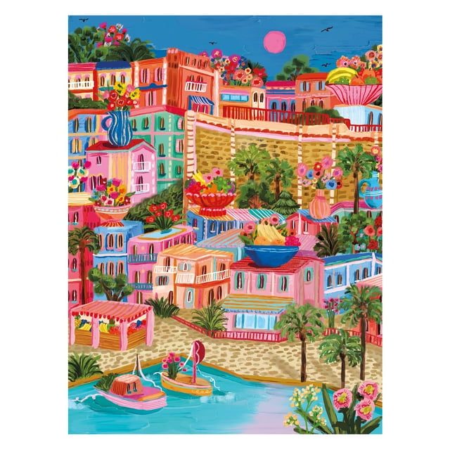 RoseArt - Modern Illustrations 300-Piece - Marseille - Adult Interlocking Puzzle