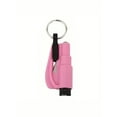 thumbnail image 2 of 1pc 2 In 1 Safety Belt Cutter Emergency Key Chain Car Escape Tool Metal Safety Hammer Mini Fire Hammer Life-Saving Hammer Car Emergency Escape Device, 2 of 4