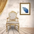 thumbnail image 3 of Willett, Michael 15x18 Gold Ornate Wood Framed with Double Matting Museum Art Print Titled - Indigo Arch II, 3 of 4