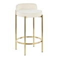 thumbnail image 3 of Tabouret à hauteur de comptoir Chloe de LumiSource, Ensemble de 2, 3 of 8