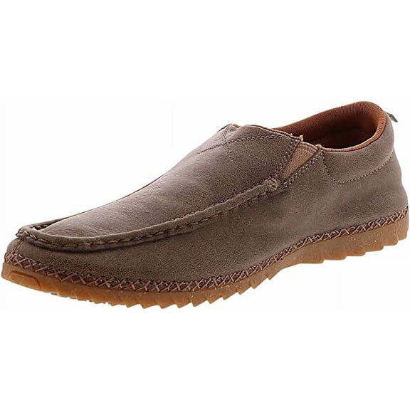 Twisted X Menâs Slip-On Zero-X Loafer - Handcrafted Bomber Casual Loafer Shoes - Bomber, 7 W