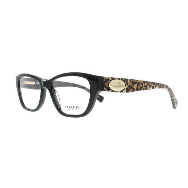 COACH Eyeglasses HC 6070 5342 Black/Wild Beast 51MM