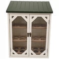 thumbnail image 2 of Wooden Egg Holder, Rustic Kitchen Counter Organizer,Farmhouse Egg Storage Cabinet with Mesh Doors,3 Tier 30Eggs Wooden Egg Storage Box for Kitchen Pantry Countertop, 2 of 5