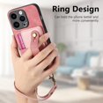 thumbnail image 6 of Phone Case for iPhone 14 Pro Max 6.7 inch Wallet Cover with Tempered Glass Screen Protector Slim Stand Credit Card Holder Cell iPhone14promax 5G i Phone14Max Plus iPhone14 ProMax Women Pink, 6 of 13