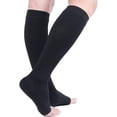 thumbnail image 4 of Knee High Compression Stockings, Firm Support 20-30mmHg Opaque Compression Socks, 4 of 5