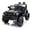 Black, variant on 12V Ride on Truck for Boys & Girls, Cool Kids Police Truck Car with Big Wheels & off Road Painting as Gift, Ride on Toy with Remote Control, Black