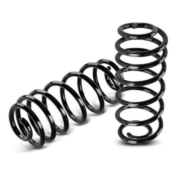 Rear Coil Spring Set 2 - Compatible with 2004 - 2012 Chevy Malibu 2005 2006 2007 2008 2009 2010 2011