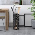 thumbnail image 4 of Costway 20 inch Umbrella Holder Round Metal Stand Rack Large Size with Drip Tray Hooks, 4 of 10