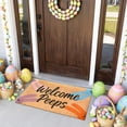 thumbnail image 7 of Anjinsoft Outdoor Easter Entrance Doormats 17" x 30", Thick Rubber Backed Non Slip Non-absorbent Entryway Rugs , Bunny Ears, 7 of 7