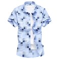 thumbnail image 1 of Blusa y camisa de manga larga con cuello vuelto para hombre, camisa de lentejuelas de moda para hombre, camisa de manga larga con cuello vuelto brillante, abrigo de poliéster para hombre, 1 of 4