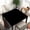 Black, variant on Summer Square Tablecloth, Personalized Fitted Table Cloth with Elastic Edge, for Dining Wedding Party Picnic, Fitted for 36"x36" Table Style 227