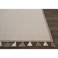thumbnail image 4 of Nourison Otto Solid Taupe 8' x 10'6" Area Rug, (8x11), 4 of 8