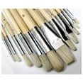 thumbnail image 2 of ARTISTS BEST 1-12 Artist Flat Brush Set | 12-Piece Collection | 10"-11" (25.4 cm-27.9 cm) Wooden Handles | Metal Trim | Premium Bristles, 2 of 2