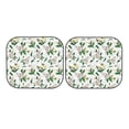 thumbnail image 4 of Picia Lilies Flowers 2 Piece Car Windshield Sun Shade Foldable | Foldable Sun Shield for Front Window Blocks UV Rays and Keeps Your Vehicle Cool-Large, 4 of 7