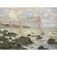 thumbnail image 1 of Fishing Nets At Pourville-Monet - CANVAS OR FINE PRINT WALL ART, 1 of 1