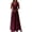 C-Wine93, variant on DHFJKG Summer Maxi Dresses Women Wedding Guest Dress Casual Sleeveless High Waist Solid Color V Neck Evening Gown Versatile Dresses