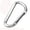 B, variant on Clearance! Lajdalh Door Hanger Door Hanger Hook Carabiner 8Cm Aluminum D Shaped Carabiner Large Aluminum Alloy External Hook Backpack Buckle Quick Draw Buckle Connection Ring