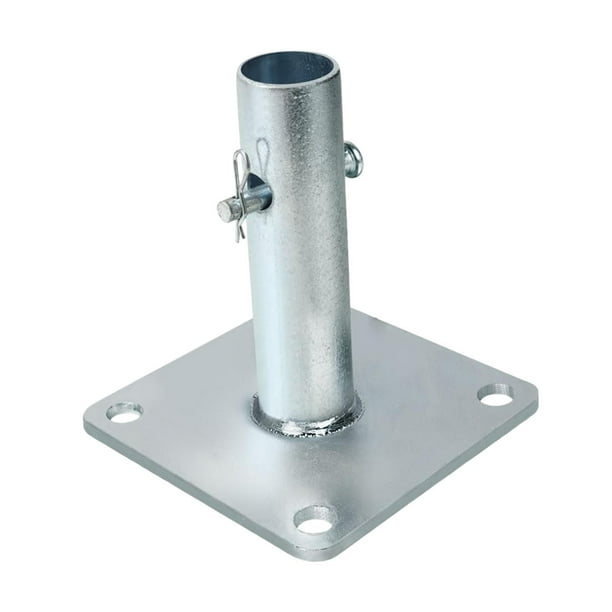 Placa Base para Andamio, Profesional, 12 X 12 Cm, para Montaje, Piezas para Andamios