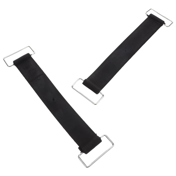 Hemobllo 2Pcs Nonslip Battery Tie Down Straps with Hook for Motorcycle and Car