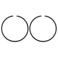 thumbnail image 1 of Uxcell Juego de Anillos de Pistón 2-Pack 49mm x 1.5mm Anillos de Pistón Negros para Sierra Eléctrica Reemplazos, 1 of 6