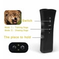 thumbnail image 2 of Ultrasonic Anti-Bark Dog Training Equipment and Barking Control Device, Electronic Clicker Trainer for Walking, Jogging, and Aggressive Behavior, Handheld and Portable, Black, 2 of 6