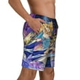 thumbnail image 3 of Yu-Gi-Oh Mens Swim Trunks Quick Dry Board Shorts with Mesh Lining Beach Shorts Swimwear Bathing Suits, 3 of 7