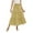 Yellow, variant on Women High Waist Solid Color Long Skirt Large Pendulum Pleated Loose Dress
