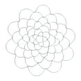thumbnail image 7 of Stainless Steel Floral Grid Organizer, 2025 New Flower Arrangement Holder, Floral Grid Reuseable Flower Frog Wire Arranger Twist for Vase Floral Stems Bouquets Plant Fixation(Silver-4in), 7 of 7