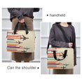 thumbnail image 6 of FORMRS 16" Laptop Sleeve Bag Carrying Case with Handle Travel Shoulder Briefcase, Flying Planes, 6 of 8