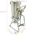 thumbnail image 2 of Hachoir à Viande et Légumes de 32 L, Robot Culinaire de Préparation avec Récipient Inclinable, Doubles Lames, 2 of 12