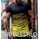 thumbnail image 2 of Playera Licra Casual Deportiva Playa Moda Degradado 7006 Am7, 2 of 8
