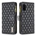 thumbnail image 5 of Elegant Wallet Case Compatible with Samsung Galaxy S20 (6.2 inch), Premium PU Leather Zipper Flip Folio Wallet with Wrist Strap Magnetic Closure Built-in Kickstand Protective Case (Black), 5 of 10