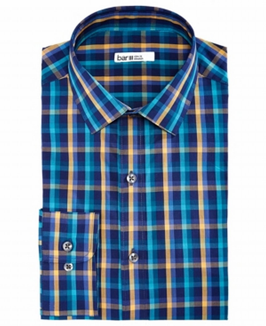 green slim fit dress shirt