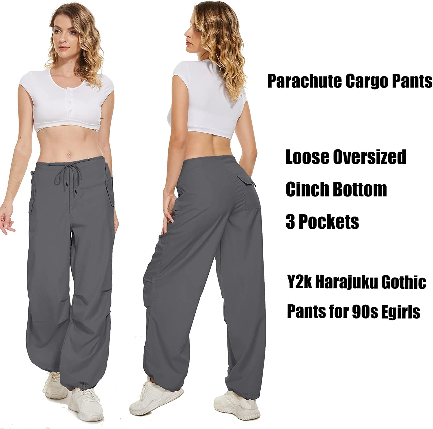 Winioder Parachute Pants for Women … curated on LTK