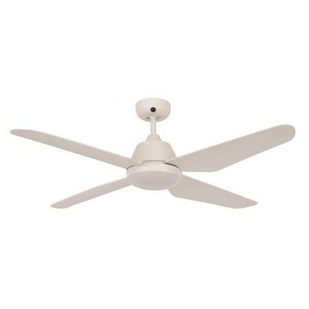 

132 cm Aria White LED Light with Remote Ceiling Fan