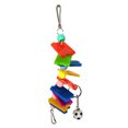 thumbnail image 2 of Acrylic Parrot Toy Funny Bird Chewing Toy Bird Hanging Toy for Parrot Cockatiel, 2 of 6