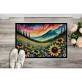 thumbnail image 2 of Carolines Treasures DAC1411MAT 18 x 27 in. Unisex Black-eyed Susans in Color Doormat, 2 of 5