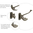 thumbnail image 3 of Vintage Cast Iron Wall Hooks Rustic Decorative Swivel Hooks Decorative Wall Hook Hat Rack Hangers, 3 of 5