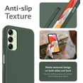 thumbnail image 4 of TUDIA LINNGrip Samsung Galaxy A14 4G/5G Case Enhanced Grip Shockproof Slim - Pine Green, 4 of 7