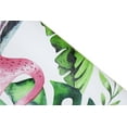 thumbnail image 6 of Watercolor Flamingo Tropical Peel and Stick Wallpaper Removable Green/Pink Vinyl Self Adhesive Shelf Liner 17.7in x 9.8ft, 6 of 8