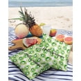 thumbnail image 3 of Outdoor Pillow Covers Throws Watercolor Tropical Green Kiwi,Waterproof Pillow Cases Pack of 2 Summer Fruits on White,Durable Cushion Cover Pillowcase for Patio Balcony Couch Garden, 3 of 7