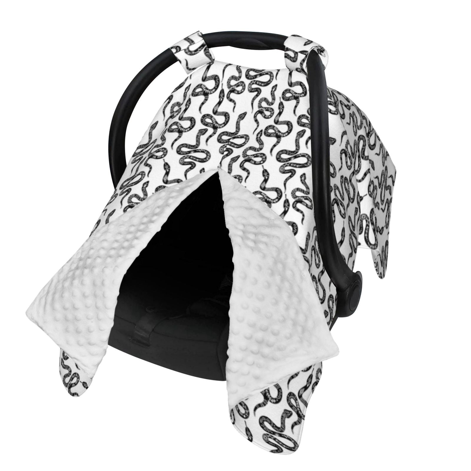 Naloa Snake Baby Car Seat Cover, Breathable Baby Carrier Cover, Multiuse Baby Carrier Cover & Nursing Breastfeeding Cover